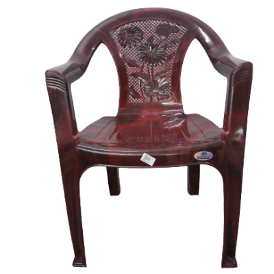 Nilkamal Brown Plastic Chair