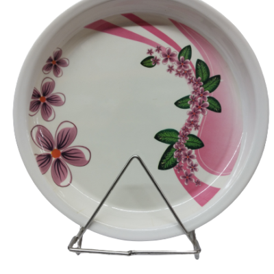 Pink Melamine Plate