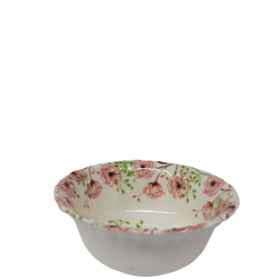 Floral Round Melamine Bowl