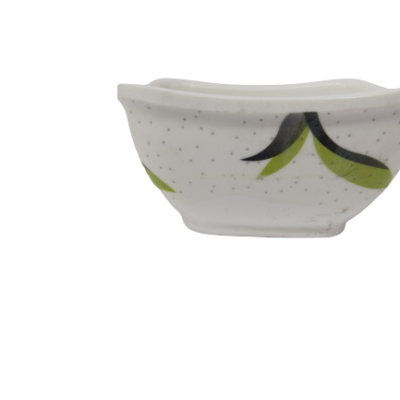 Square Shape White Bowl