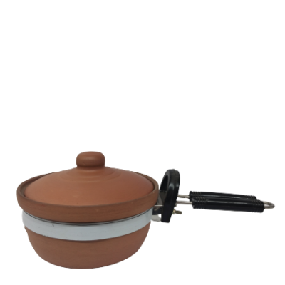 Brown Pottery Earth Ware Frypan