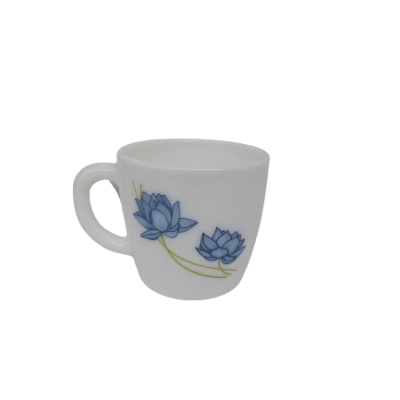 Blue Flower Printed Coffee Mug