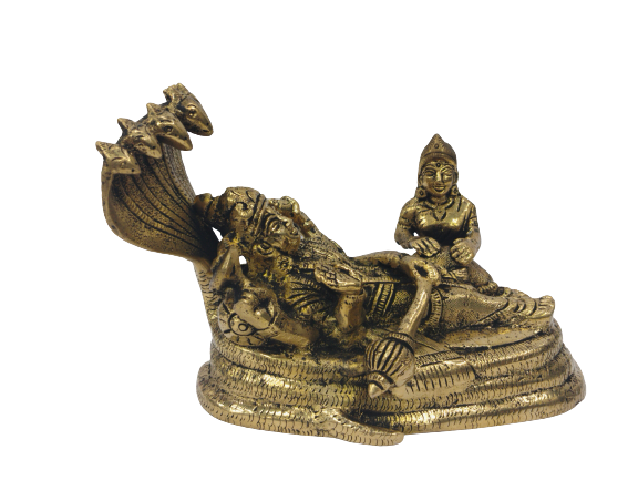 Lord Perumal Golden Statue - Roja Stores Online