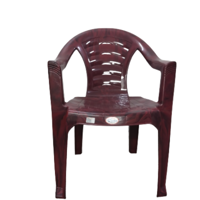 Brand Resto Dark Brown Plastic Chair