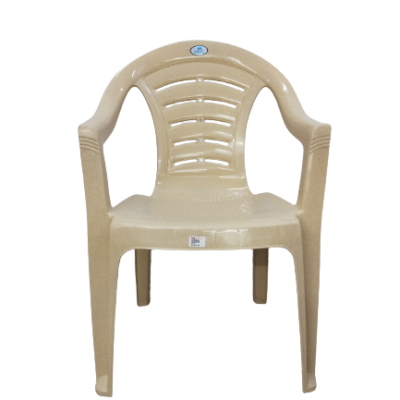 Brand Nilkamal Beige New Model  Plastic Chair