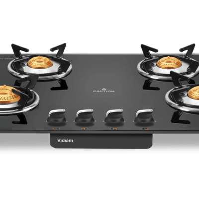 Vidiem Air Silver 4 Burner Gas Stove